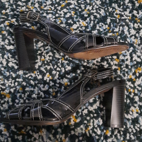 💥5 for 35$ 💥 Dexter High heels black sandals - Picture 3 of 6